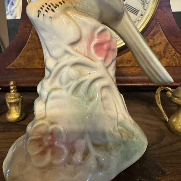 ROYAL COPLEY SPAULDING “ China Fly Catcher “. 8”Hx4”W Ceramic made in 20thcent - Picture 8 of 8